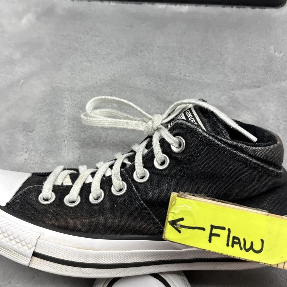 Converse Chuck Taylor All Star Madison Mid Womens Sz 7.5 Canvas Black 563512F